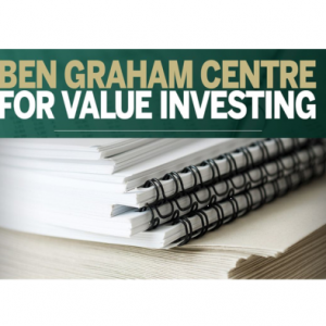 Ben Graham Centre’s 1st European Value Investing Conference